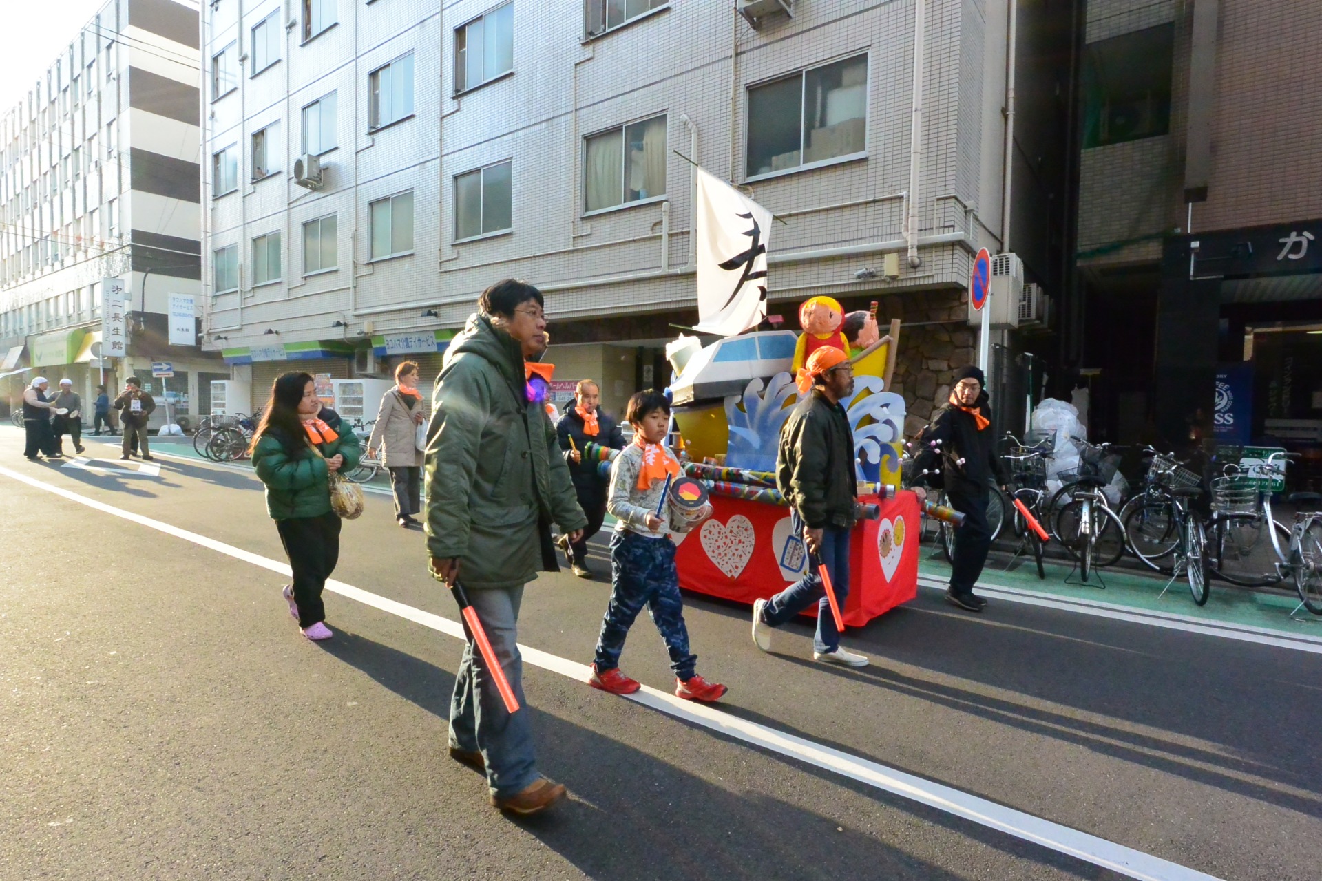 寿町で子どもたちと山車まつりをしたいっ